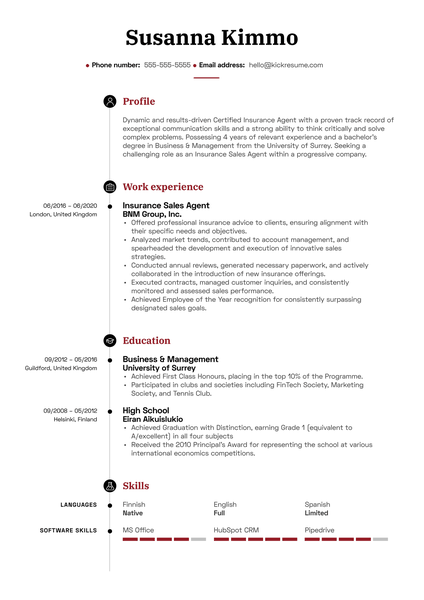 Assistant Secretary Resume Sample