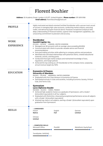 Marketing Writer Resume Sample