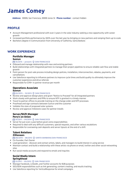 News Editor Resume Example