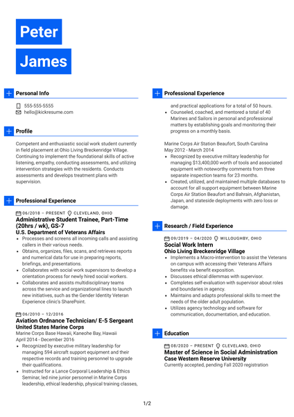 Businesses Development Manager Resume Sample