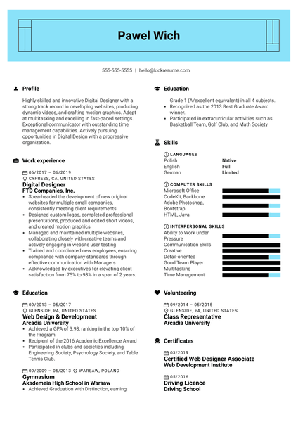 Product Demonstrator Resume Sample