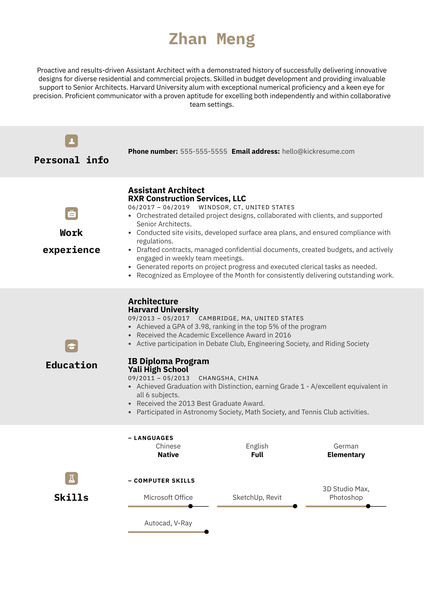 Customer Assistant Resume Example
