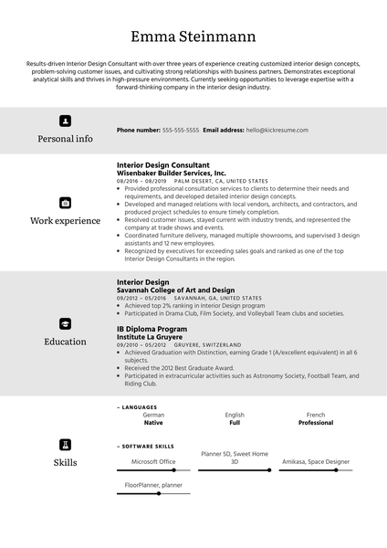 Horse Trainer Resume Sample