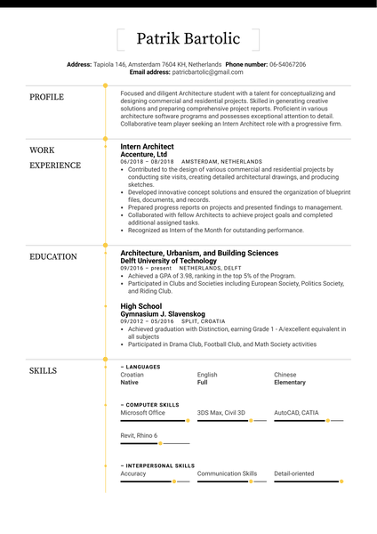 Snowboard Instructor Resume Sample