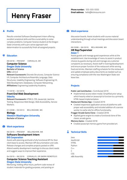 Marriage and Family Therapist Resume Sample