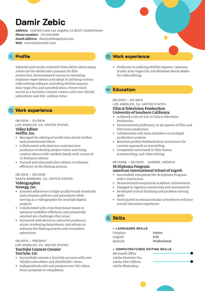 Site Reliability Engineer Resume Example