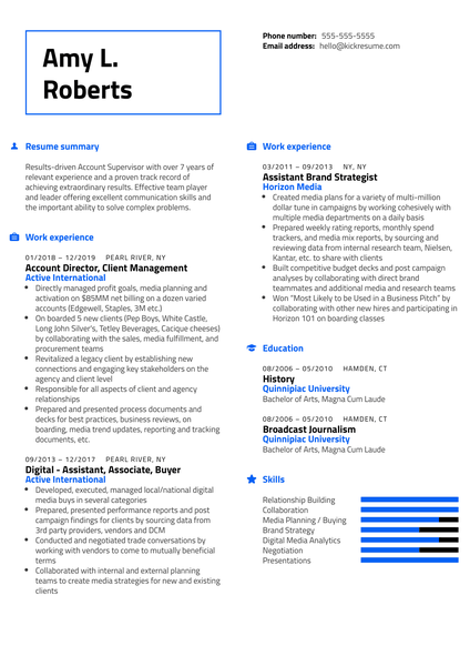 Materials Planner Resume Sample