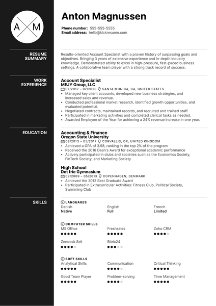 Maintenance Technician Resume Example